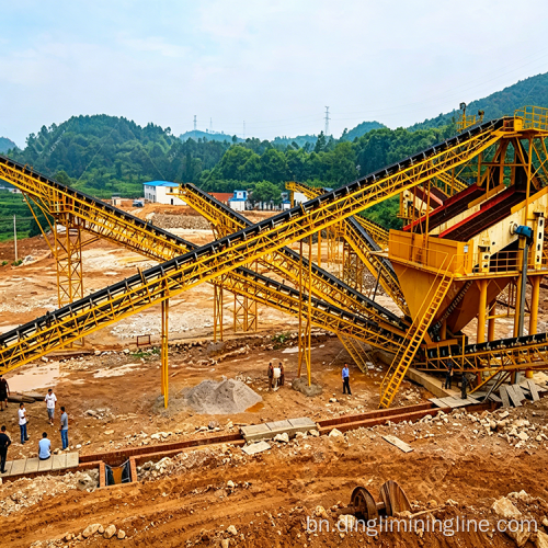 600t/h চুনাপাথর নিষ্পেষণ এবং স্ক্রীনিং সিস্টেম